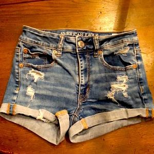 AE Outfitters super stretch shorts, size 2